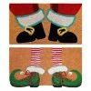 Cheapest ❤️ Assorted Santa & Elf Feet Doormat by Ashland® ✔️