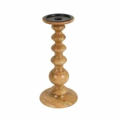 Cheap 🥰 12" Wood Pillar Candle Holder by Ashland® 🥰