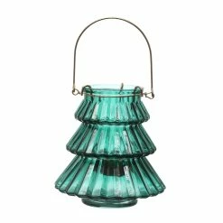 Best Sale 🛒 6.5" Green Tree Tealight Holder by Ashland® ⌛