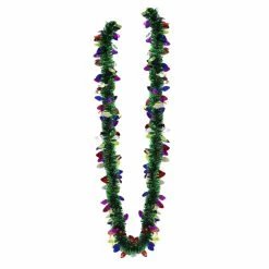 Best Pirce 😉 12ft. Die Cut Glitter Lights on Green Tinsel Garland by Ashland® 😀 -Christmas Shop 10699953 3