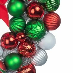 Discount π 23" Multicolored Ball Ornament Wall Wreath by Ashland® π 7 Discount π 23" Multicolored Ball Ornament Wall Wreath by Ashland® π -Christmas Shop 10699986 2