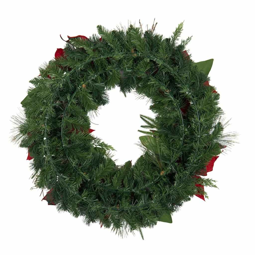 Best Pirce π 30" Poinsettias, Pinecones, Berries & Ornaments Wreath by Ashland® π₯° 5 Best Pirce π 30" Poinsettias, Pinecones, Berries & Ornaments Wreath by Ashland® π₯° - Image 3