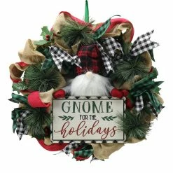 Hot Sale 🎉 22" Gnome For The Holidays Wreath by Ashland® ⭐