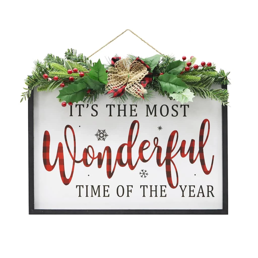 Cheap π Most Wonderful Time Of The Year Wall Sign by Ashland® π 3 Cheap π Most Wonderful Time Of The Year Wall Sign by Ashland® π