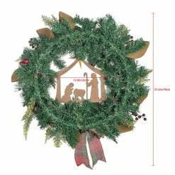 Cheapest β¨ 24" Church & Red Ball Ornament Pine Wreath by Ashland® π 11 Cheapest β¨ 24" Church & Red Ball Ornament Pine Wreath by Ashland® π -Christmas Shop 10700019 5