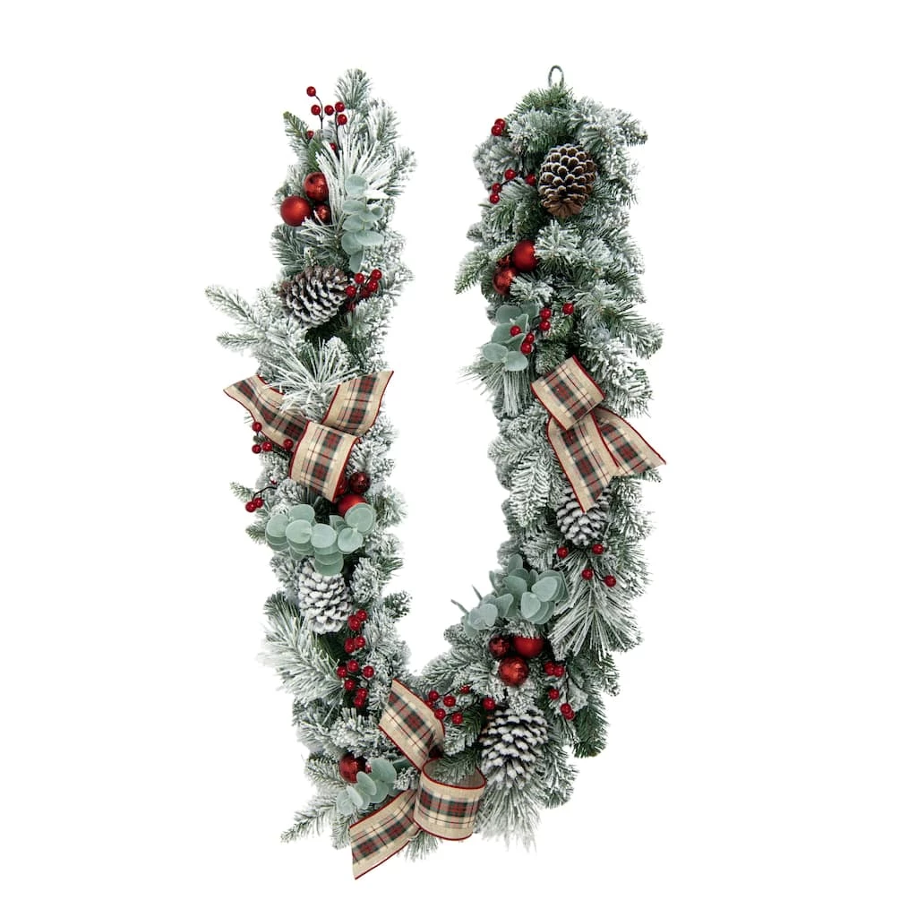 Budget π₯° 6ft. Pinecone Flocked Garland by Ashland® π₯° 4 Budget π₯° 6ft. Pinecone Flocked Garland by Ashland® π₯° - Image 2