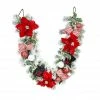Coupon 😉 72" Poinsettia Berry Snowman Garland by Ashland® 🔔