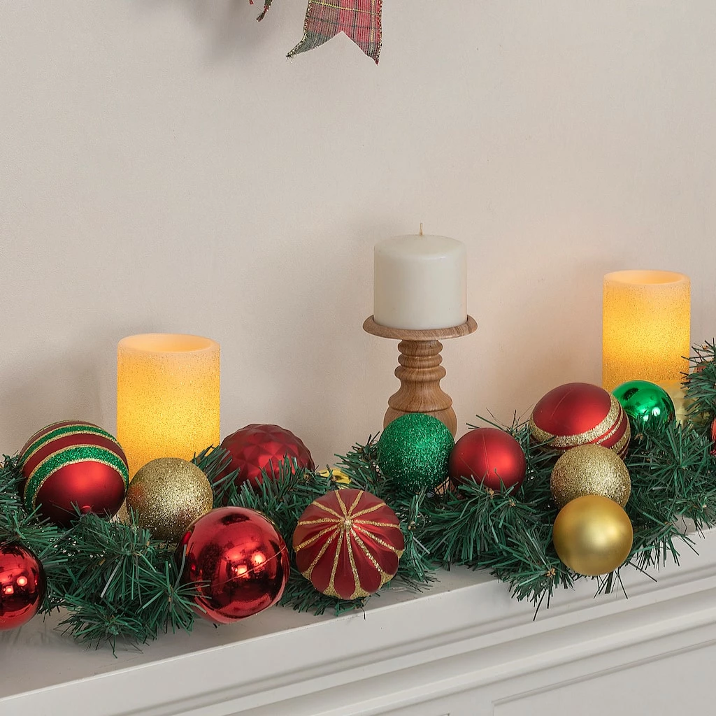 Best reviews of π 72" Red & Green Ornament Garland by Ashland® 𧨠6 Best reviews of π 72" Red & Green Ornament Garland by Ashland® 𧨠- Image 4