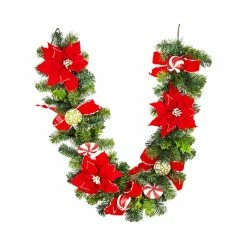 Wholesale π 72" Red & White Lollipop Garland by Ashland® π