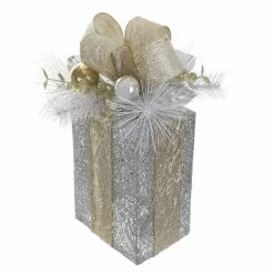 Best deal 🎉 16" White Pine Gift Box With LED Lights by Ashland® 👍