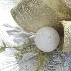 Flash Sale 💯 11" White Pine & Silver Gift Box With LED Lights by Ashland® 👏 -Christmas Shop 10700059 3