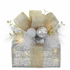 Best reviews of ⌛ 11" White Pine Gift Box With LED Lights by Ashland® 😍 -Christmas Shop 10700061 2