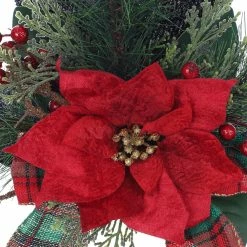 Budget π 10" Red & Black Tabletop Snowman Hat With Pine, Holly Berries & LED Lights by Ashland® π― 7 Budget π 10" Red & Black Tabletop Snowman Hat With Pine, Holly Berries & LED Lights by Ashland® π― -Christmas Shop 10700069 3