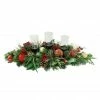 Best Pirce ⭐ 32" Red & Green Pine Candle Holder Arrangement with Ornaments by Ashland® 🔔 -Christmas Shop 10700072 1