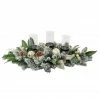 Best deal 🌟 32" Magnolia, Pinecone & Ornament Candle Holder by Ashland® 😀 -Christmas Shop 10700080 1