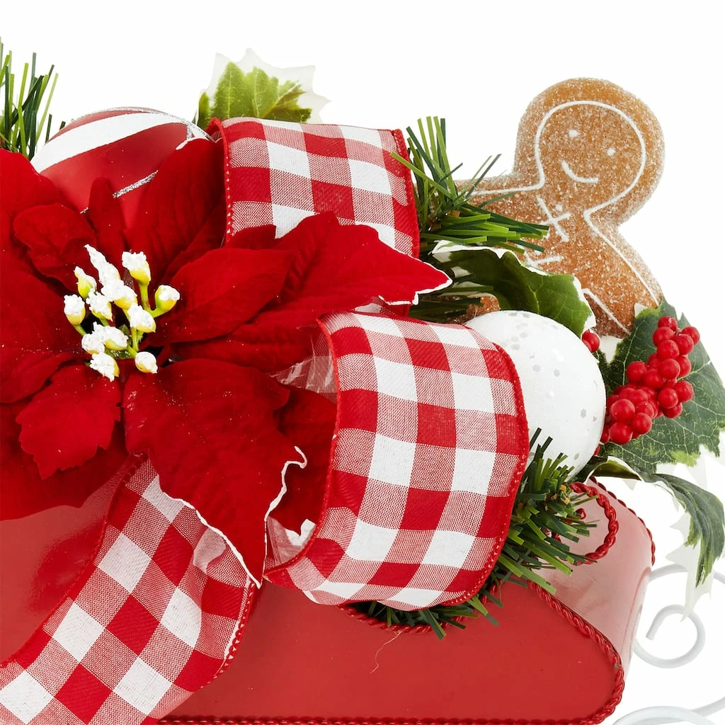 Hot Sale β 12" Gingerbread & Holly Berries Sleigh Table Display by Ashland® π 4 Hot Sale β 12" Gingerbread & Holly Berries Sleigh Table Display by Ashland® π - Image 2