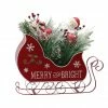 Discount 😀 17" Santa Ornament Sleigh by Ashland® 🧨