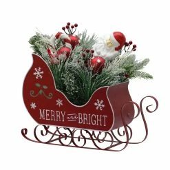 Discount π 17" Santa Ornament Sleigh by Ashland® 𧨠5 Discount π 17" Santa Ornament Sleigh by Ashland® 𧨠-Christmas Shop 10700084 2