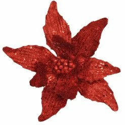 New 😀 Red Poinsettia Pick by Ashland® ✔️