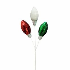 Buy ⭐ Sequin Bulb Pick by Ashland® 🎁 Christmas 😍 -Christmas Shop 10700095 3