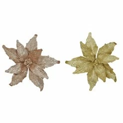 Flash Sale π Assorted Glitter Poinsettia Pick by Ashland® π§¨