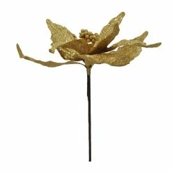 Flash Sale 🛒 Assorted Glitter Poinsettia Pick by Ashland® 🧨 -Christmas Shop 10700096 10