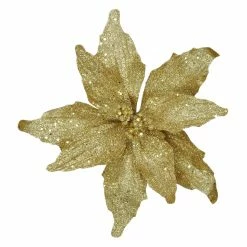 Flash Sale 🛒 Assorted Glitter Poinsettia Pick by Ashland® 🧨 -Christmas Shop 10700096 7