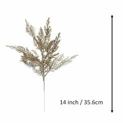 Promo 😀 Champagne Glitter Cedar Pick by Ashland® 🥰 -Christmas Shop 10700113 3