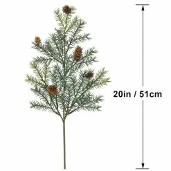 Flash Sale ❤️ Angel Pine Pick with Pinecones by Ashland® ⭐ -Christmas Shop 10700133 3