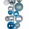 Top 10 🤩 6ft. Blue & Silver Ball Ornament Garland by Ashland® 🔔