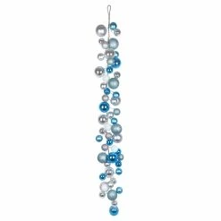 Top 10 π€© 6ft. Blue & Silver Ball Ornament Garland by Ashland® π 5 Top 10 π€© 6ft. Blue & Silver Ball Ornament Garland by Ashland® π -Christmas Shop 10700352 3