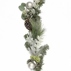 Top 10 🧨 6ft. Flocked Pine, Snowflakes & Ornaments Garland by Ashland® 🧨