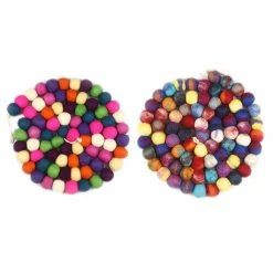 Coupon ✔️ Assorted 6ft. Multicolor Felt Pom Pom Garland by Ashland® 🔔 -Christmas Shop 10700484 2