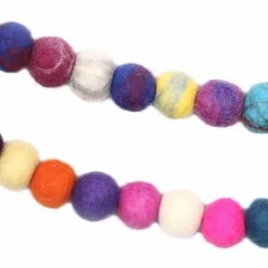 Coupon ✔️ Assorted 6ft. Multicolor Felt Pom Pom Garland by Ashland® 🔔 -Christmas Shop 10700484 4