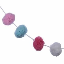 Coupon 🛒 Assorted 6ft. Pastel Pom Pom Garland by Ashland® 🎁 -Christmas Shop 10700490 3