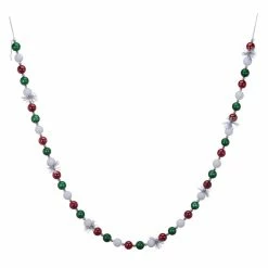 Promo 🛒 6ft. Red, White & Green Ball & Tinsel Garland by Ashland® ✨ -Christmas Shop 10700516 3