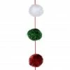 Coupon 🤩 6ft. Red, Green & White Pom Pom Garland by Ashland® 😉