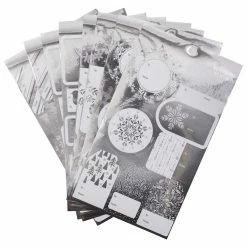 Discount 🔥 Silver Foil Sticker Gift Tags by Celebrate It™ 🔔 Christmas 👏 -Christmas Shop 10700567 3