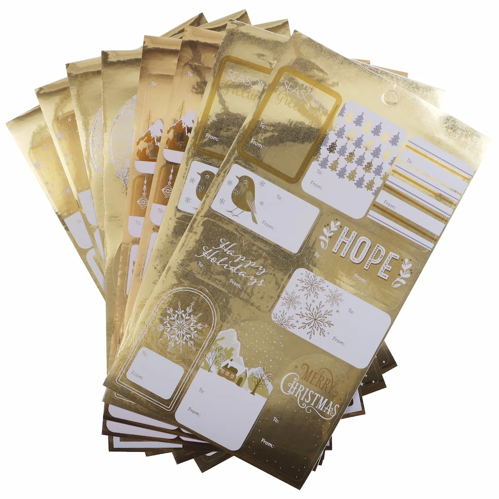 Coupon π― Gold Foil Sticker Gift Tags by Celebrate It™ π Christmas 𧨠5 Coupon π― Gold Foil Sticker Gift Tags by Celebrate It™ π Christmas 𧨠- Image 3