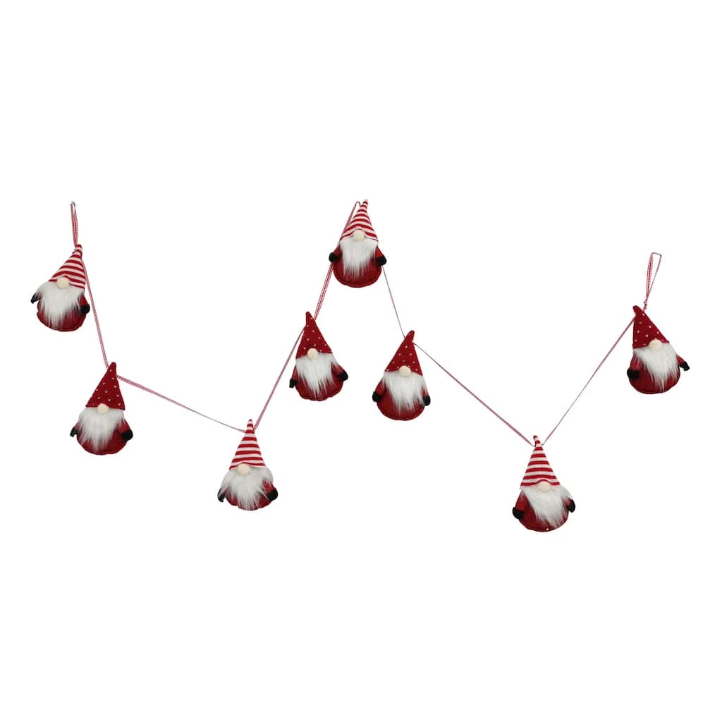 Top 10 π― 6ft. Red & White Gnome Garland by Ashland® π€© 4 Top 10 π― 6ft. Red & White Gnome Garland by Ashland® π€© - Image 2