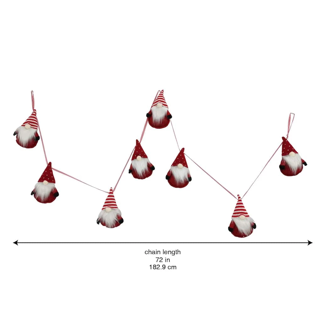 Top 10 π― 6ft. Red & White Gnome Garland by Ashland® π€© 6 Top 10 π― 6ft. Red & White Gnome Garland by Ashland® π€© - Image 4