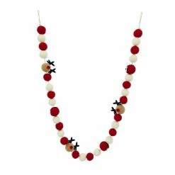 New 🌟 6ft. Reindeer Pom Pom Garland by Ashland® 🔔 -Christmas Shop 10700666 3