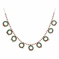 Cheapest 🔥 6ft. Mini Wreaths Garland by Ashland® ❤️ -Christmas Shop 10700668 3