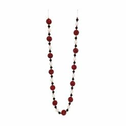 Brand new ✔️ 6ft. Red, Black & White Pom-Pom & Bead Garland by Ashland® 🎁 5 Brand new ✔️ 6ft. Red, Black & White Pom-Pom & Bead Garland by Ashland® 🎁 -Christmas Shop 10700670 1