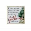 Best Sale 🤩 8" Gather Around the Tree Tabletop Sign by Ashland® 👍 -Christmas Shop 10700684 1