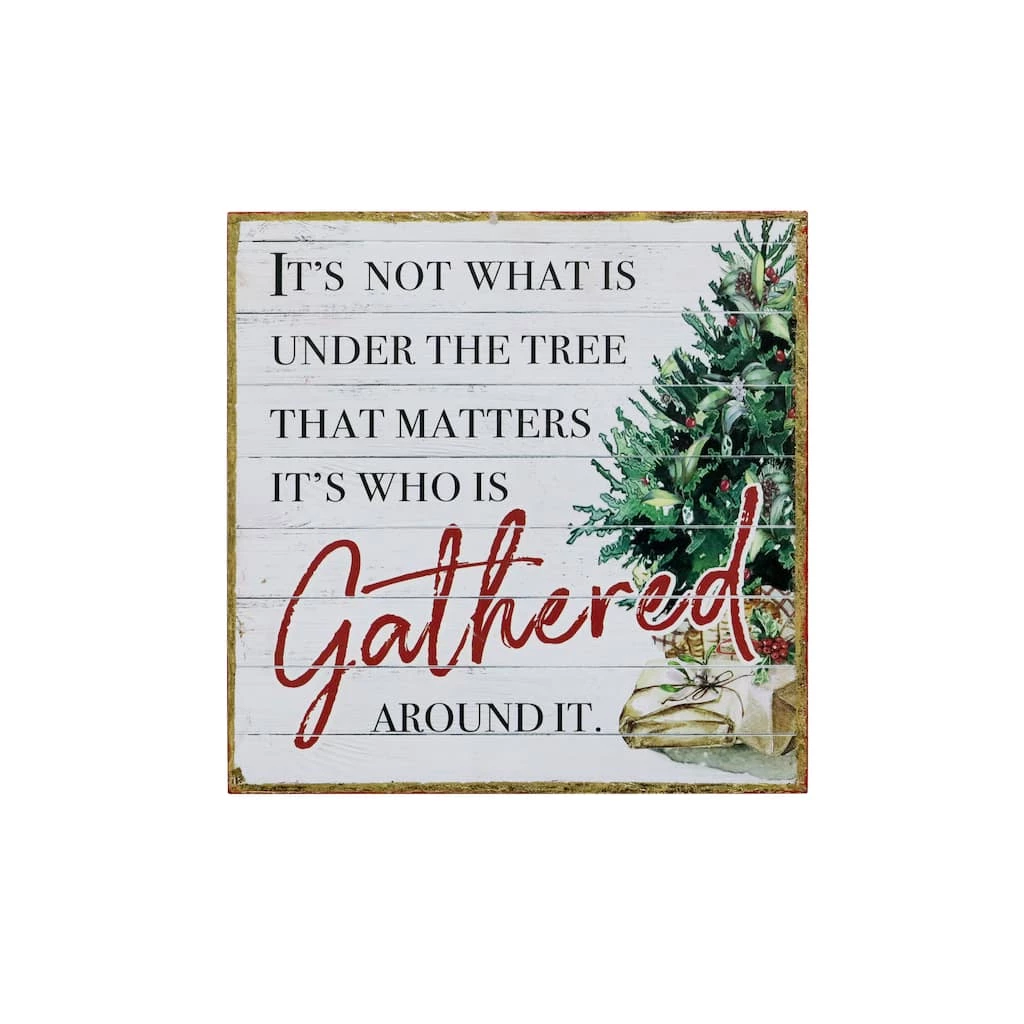 Best Sale π€© 8" Gather Around the Tree Tabletop Sign by Ashland® π 3 Best Sale π€© 8" Gather Around the Tree Tabletop Sign by Ashland® π