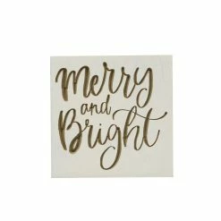Budget 👏 Assorted 7.8" Merry Tabletop Sign by Ashland® 🔔 -Christmas Shop 10700690 3