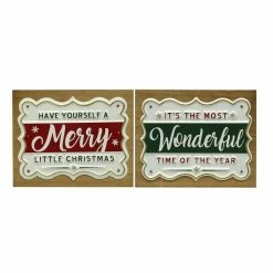 Hot Sale 🎉 Assorted 7.3" 🎄 Christmas Tabletop Sign by Ashland® 🥰
