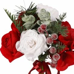 Coupon 👏 Red & White Hydrangea & Rose Bundle by Ashland® 😉 -Christmas Shop 10700717 2