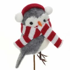 Wholesale 💯 Assorted Owl in Hat & Scarf Pick by Ashland® 😀 -Christmas Shop 10700726 3